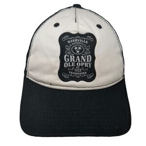 Sportiqe Trucker Hat Black One Size Nashville Grand Ole Opry Tennessee Snapback